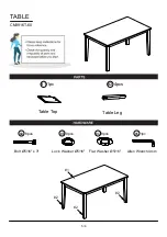 Preview for 5 page of Furniture of America Hillsview CM3916T-60 Assembly Instructions Manual