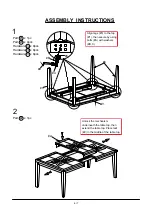 Preview for 6 page of Furniture of America Hillsview CM3916T-78 Assembly Instructions Manual