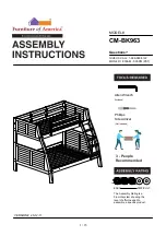 Furniture of America Hoople Trundle CM-BK963 Assembly Instructions Manual preview