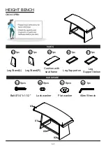 Preview for 5 page of Furniture of America Hurley CM3433PBN Assembly Instructions Manual