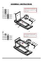 Preview for 6 page of Furniture of America Hurley CM3433PBN Assembly Instructions Manual