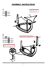 Preview for 6 page of Furniture of America Hurley CM3433PT Assembly Instructions Manual