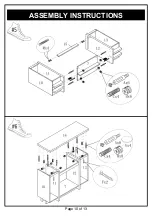 Preview for 10 page of Furniture of America ID-10339 Assembly Instructions Manual