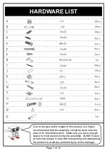 Preview for 7 page of Furniture of America ID-11423 Assembly Instructions Manual