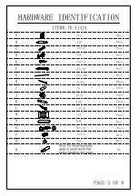 Preview for 5 page of Furniture of America ID-11424 Assembly Instruction Manual