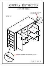 Preview for 11 page of Furniture of America ID-11424 Assembly Instruction Manual