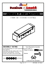 Furniture of America IDI-141006RC Assembly Instructions Manual preview