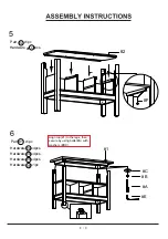 Preview for 8 page of Furniture of America Jamestown CM3487SV Assembly Instructions Manual