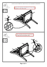 Preview for 4 page of Furniture of America Jordyn CM3626SC-2PK Assembly Instructions