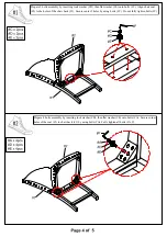 Preview for 4 page of Furniture of America Julia CM3014SC-2PK Assembly Instructions