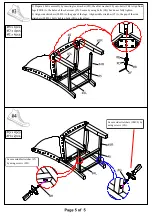 Preview for 5 page of Furniture of America Julia CM3014SC-2PK Assembly Instructions