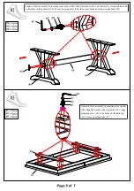 Preview for 5 page of Furniture of America Julia CM3014T Assembly Instructions Manual