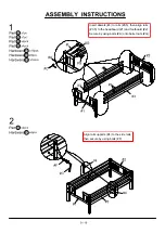 Preview for 9 page of Furniture of America Kadence FOA-BK974 Assembly Instructions Manual