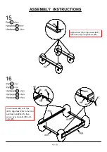 Preview for 16 page of Furniture of America Kadence FOA-BK974 Assembly Instructions Manual