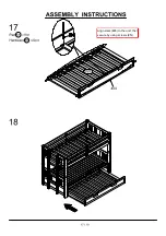 Preview for 17 page of Furniture of America Kadence FOA-BK974 Assembly Instructions Manual