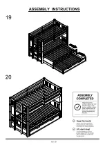 Preview for 18 page of Furniture of America Kadence FOA-BK974 Assembly Instructions Manual