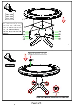 Preview for 6 page of Furniture of America Kalia CM-GM347T Assembly Instructions Manual