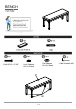 Preview for 5 page of Furniture of America Kaliyah CM3194BN Assembly Instructions Manual