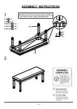 Preview for 6 page of Furniture of America Kaliyah CM3194BN Assembly Instructions Manual