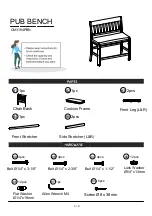 Preview for 5 page of Furniture of America Kaliyah CM3194PBN Assembly Instructions Manual