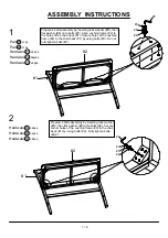 Preview for 7 page of Furniture of America Kaliyah CM3194PBN Assembly Instructions Manual