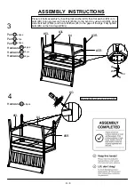 Preview for 8 page of Furniture of America Kaliyah CM3194PBN Assembly Instructions Manual