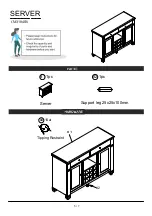 Preview for 5 page of Furniture of America Kaliyah CM3194SV Assembly Instructions Manual