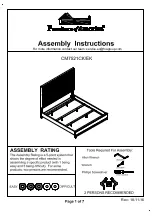 Preview for 8 page of Furniture of America Kamalah CM7521CK Assembly Instructions Manual