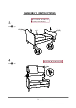 Preview for 8 page of Furniture of America Kassel CM6496BG-2PC Assembly Instructions Manual