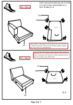 Preview for 4 page of Furniture of America Kaylee CM6587 Assembly Instructions Manual