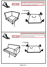 Preview for 5 page of Furniture of America Kaylee CM6587 Assembly Instructions Manual