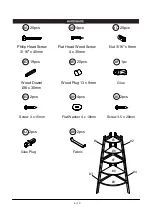 Preview for 6 page of Furniture of America Kiki 5-tier Corner Ladder Display Bookcase CM-AC6214 Assembly Instructions Manual