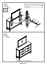 Preview for 4 page of Furniture of America Knighton CM7528M Assembly Instructions