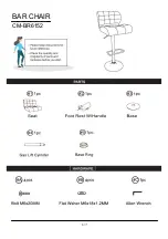 Предварительный просмотр 5 страницы Furniture of America Kori CM-BR6152 Assembly Instructions Manual