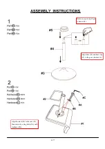 Предварительный просмотр 6 страницы Furniture of America Kori CM-BR6152 Assembly Instructions Manual