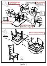 Preview for 5 page of Furniture of America Kristen CM3060SC Assembly Instructions