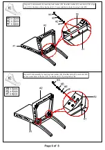 Preview for 6 page of Furniture of America Kristie CM3314T-5PK Assembly Instructions Manual