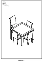 Preview for 8 page of Furniture of America Kristie CM3314T-5PK Assembly Instructions Manual