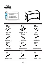 Preview for 5 page of Furniture of America Lana CM3153GY-PT Assembly Instructions Manual