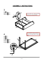 Preview for 8 page of Furniture of America Lana CM3153GY-PT Assembly Instructions Manual