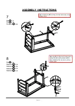 Preview for 10 page of Furniture of America Lana CM3153GY-PT Assembly Instructions Manual