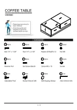 Preview for 6 page of Furniture of America Langenthal CM4568C Assembly Instructions Manual