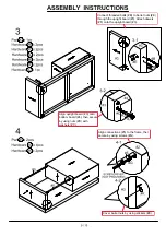 Preview for 9 page of Furniture of America Langenthal CM4568C Assembly Instructions Manual