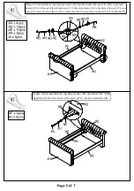 Preview for 5 page of Furniture of America Leanna CM1027-F Assembly Instructions Manual