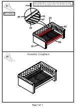 Preview for 7 page of Furniture of America Leanna CM1027-F Assembly Instructions Manual