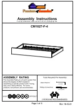 Preview for 8 page of Furniture of America Leanna CM1027-F Assembly Instructions Manual