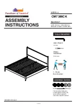 Furniture of America Lennart CM7386CK Assembly Instructions Manual preview