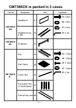 Preview for 7 page of Furniture of America Lennart CM7386CK Assembly Instructions Manual