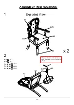 Preview for 6 page of Furniture of America Leslie CM3795AC-2PK Assembly Instructions Manual