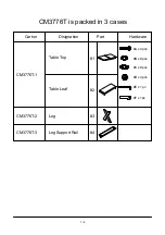 Preview for 7 page of Furniture of America Liberta CM3776T Assembly Instructions Manual